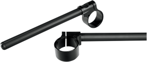 Clip-on Handlebars Anodized, Black