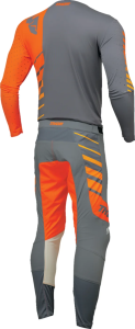 Tricou Thor Prime Analog Gray/Orange S, 2, nordicamoto.ro