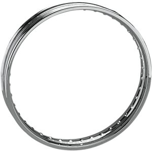 Chrome 40-spoke Custom Rim Silver, 1, nordicamoto.ro