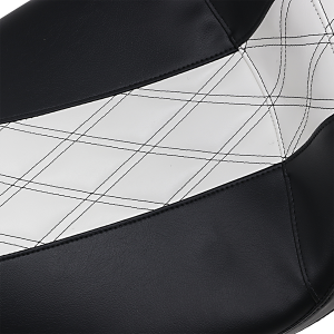 Outcast Daddy Long Legs Seat Black, White, 1, nordicamoto.ro