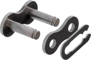 420 Hdr Drive Chain Connecting Link Black, Nickel