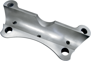 Bagger Nation (r)super Clamp(r) One-piece Handlebar Riser Clamp Silver, 2, nordicamoto.ro
