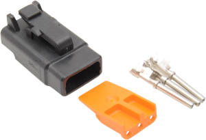 Deutsch Plug And Receptacle Kits Black, 2, nordicamoto.ro