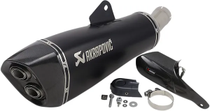 Titanium Slip-on Line Muffler Black, 2, nordicamoto.ro