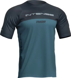 Thor Intense Assist Censis MTB póló, éjfélkék/zöldes-kék