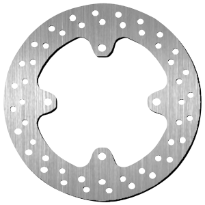 Brake Rotor Round Silver