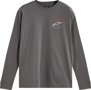Full Face Long-sleeve T-shirt Gray