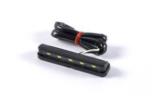 Smd License Plate Light Black, 1, nordicamoto.ro