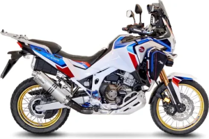 LeoVince LV One Evo Slip-On kipufogórendszer a Honda CRF1100L Africa Twin / Adventure Sports (2024–2026) modellhez, 5, nordicamoto.ro