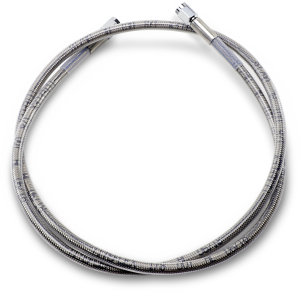 Universal Brake Line Silver, Clear-coated, 1, nordicamoto.ro