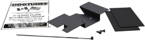 Amplifier Mounting Plate Black, 1, nordicamoto.ro
