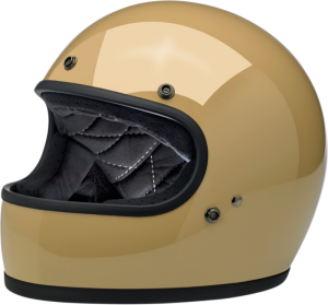 Gringo Full Face Helmet Gloss Coyote Tan X-large Brown, Off-white