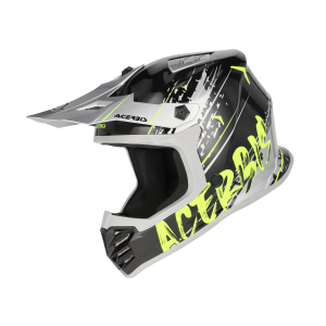 Acerbis Profile gyermek sisak, fekete/fluoreszkáló sárga, M/52, 1, nordicamoto.ro