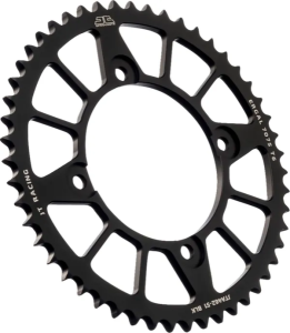 JT SPROCKETS hátsó lánckerék, fekete , nordicamoto.ro