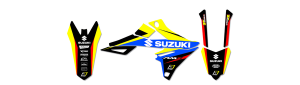 Dream 4 Graphics Kit Black, Blue, Yellow