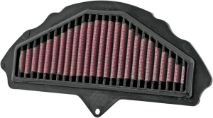 High-flow Air Filter Black, Red
