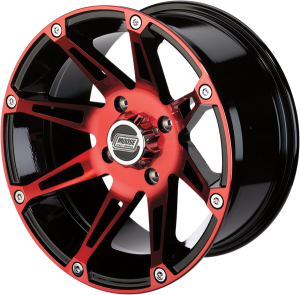 387x Wheel Red, Black 14 x 7, 2, nordicamoto.ro