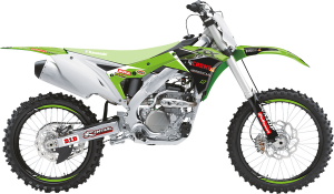 Graphic Kit Replica Team Kawasaki H&f 2022 Green, Black, 2, nordicamoto.ro