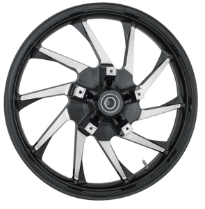 Precision Cast Custom 3d Front Wheels Black 