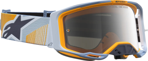 Alpinestars Vision 8 Maven porkék/narancssárga/színezett lencsés védőszemüveg, 3, nordicamoto.ro