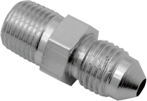 Chrome Steel Brake Line Fitting Chrome, 1, nordicamoto.ro