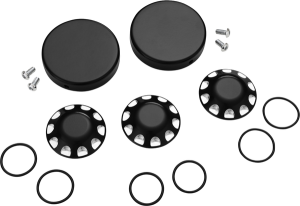 Axle Caps Black, 1, nordicamoto.ro