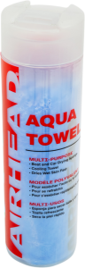 Aqua Towel Blue, Teal, Yellow, Rose