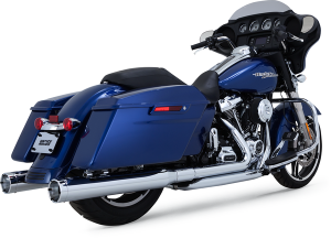Monster Round Slip-on Muffler Chrome, 1, nordicamoto.ro