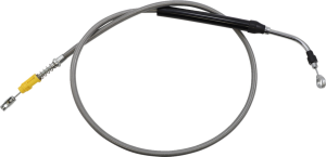 Stainless Steel Braided Clutch Cable Silver