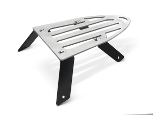 Luggage Rack Silver, 1, nordicamoto.ro