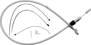 Sterling Chromite Ii® Quick Connect Upper Clutch Cable Silver