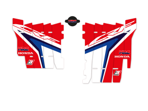 Replica Rad Louver Graphics Blue, Red, White
