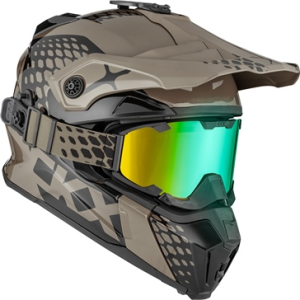 CKX Helmet + Goggles TITAN Viper Titanium M, 1, nordicamoto.ro
