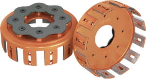 Billet Clutch Basket Orange