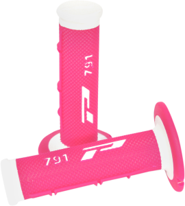 Triple Density 791 Grips Pink, White, 1, nordicamoto.ro