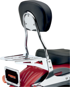 Round Sissy Bar Black