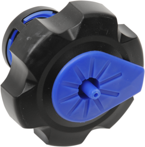 Quick Fill Fuel Cap Black, Blue