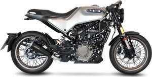 LeoVince GP One Slip-On kipufogórendszer a Husqvarna Svartpilen 401 / Vitpilen 401 modellhez, 2, nordicamoto.ro
