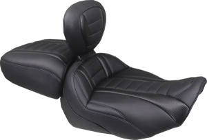 Deluxe Touring Solo Seat Black 