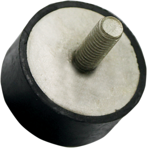 Rubber Engine Mount Black