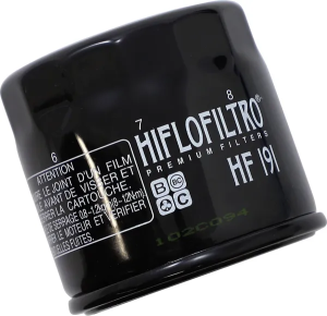 PEUGEOT 400 METROPOLIS `13–18 olajszűrő, Hiflofiltro HF191, nordicamoto.ro