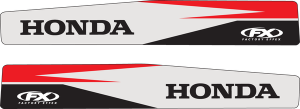Swingarm Graphics Black, Red, White, 1, nordicamoto.ro