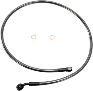 Alternate Length Designer Series Abs-specific Front Brake Line Kit Black, Black Pearl, 1, nordicamoto.ro