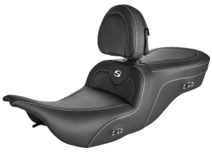 Heated Roadsofa Carbon Fiber Seat Black