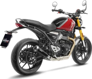 LeoVince GP One Slip-On kipufogórendszer a Triumph Scrambler 400 X-hez, 4, nordicamoto.ro