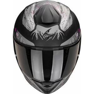 SCORPION EXO-530 AIR HADJI XS teljes arcú sisak, matt fekete/rózsaszín, 3, nordicamoto.ro