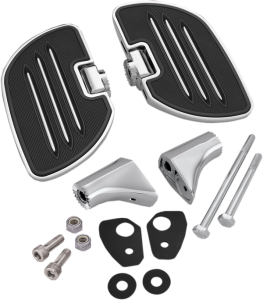 Commander Driver Floorboard Chrome, 4, nordicamoto.ro