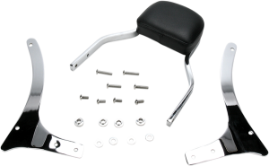 Square Sissy Bar Kit Chrome, 1, nordicamoto.ro