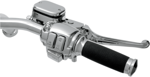 Handlebar Control Kit With Mechanical Clutch Silver, 1, nordicamoto.ro