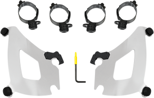 Bullet Fairing Trigger-lock Hardware Kit Silver, 1, nordicamoto.ro